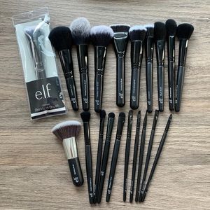 e.l.f. 20 Piece Face & Eye Makeup Brush Set